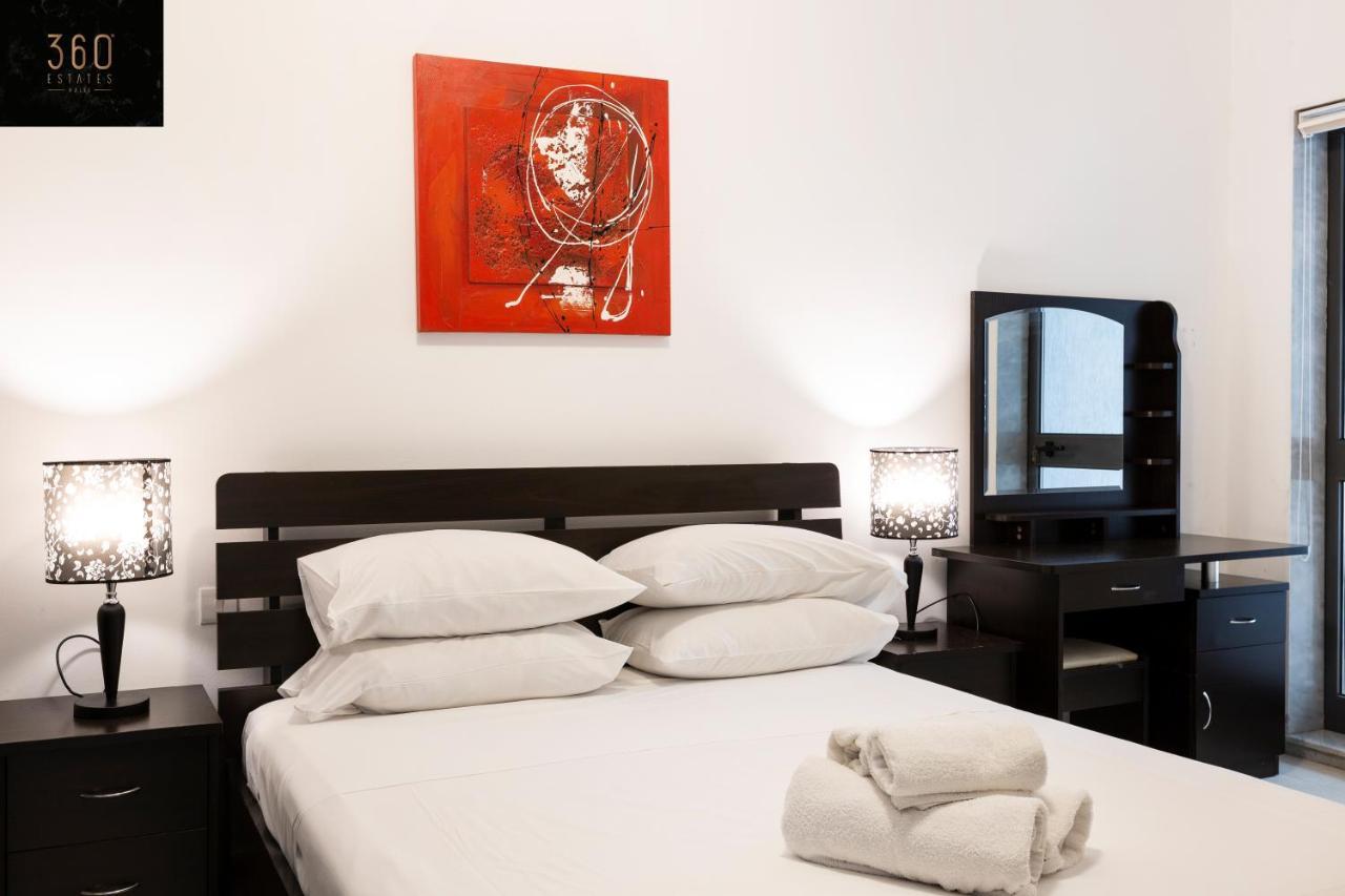 سانت جوليان Centre Paceville Apt With Terrace, Bbq & Wifi By 360 Estates المظهر الخارجي الصورة
