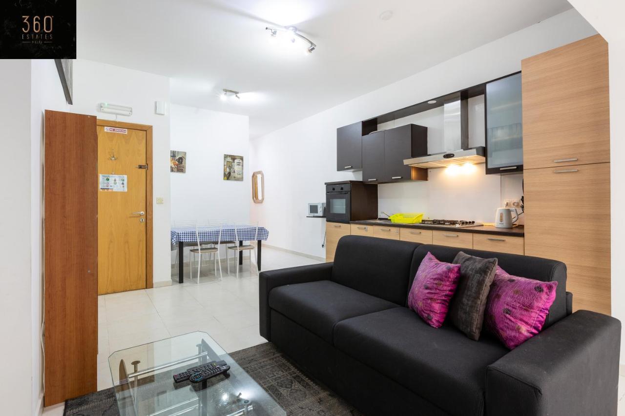 سانت جوليان Centre Paceville Apt With Terrace, Bbq & Wifi By 360 Estates المظهر الخارجي الصورة